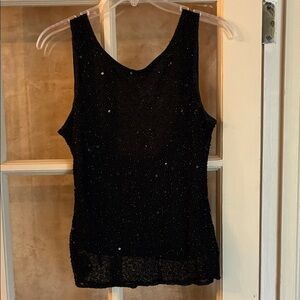 Elegant Black Sleeveless Top